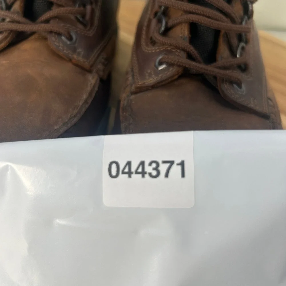 ECCO Track 25 Mens Brown Leather GTX Waterproof Hiking Boots Size 44 / 10.5